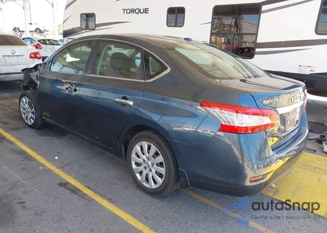 2015 Nissan Sentra Sv из США, поврежденный, VIN 3N1AB7AP1FY278880
